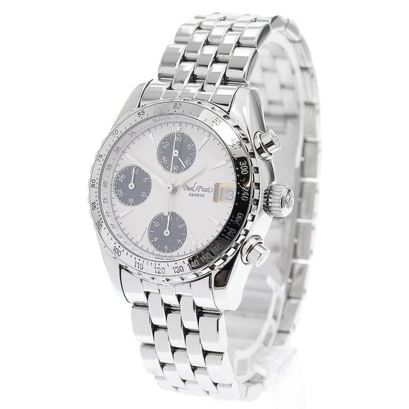 PaulPicot Minichron 4046A Date Chronograph Automatic Men's Watch_886573 - Picture 1 of 6
